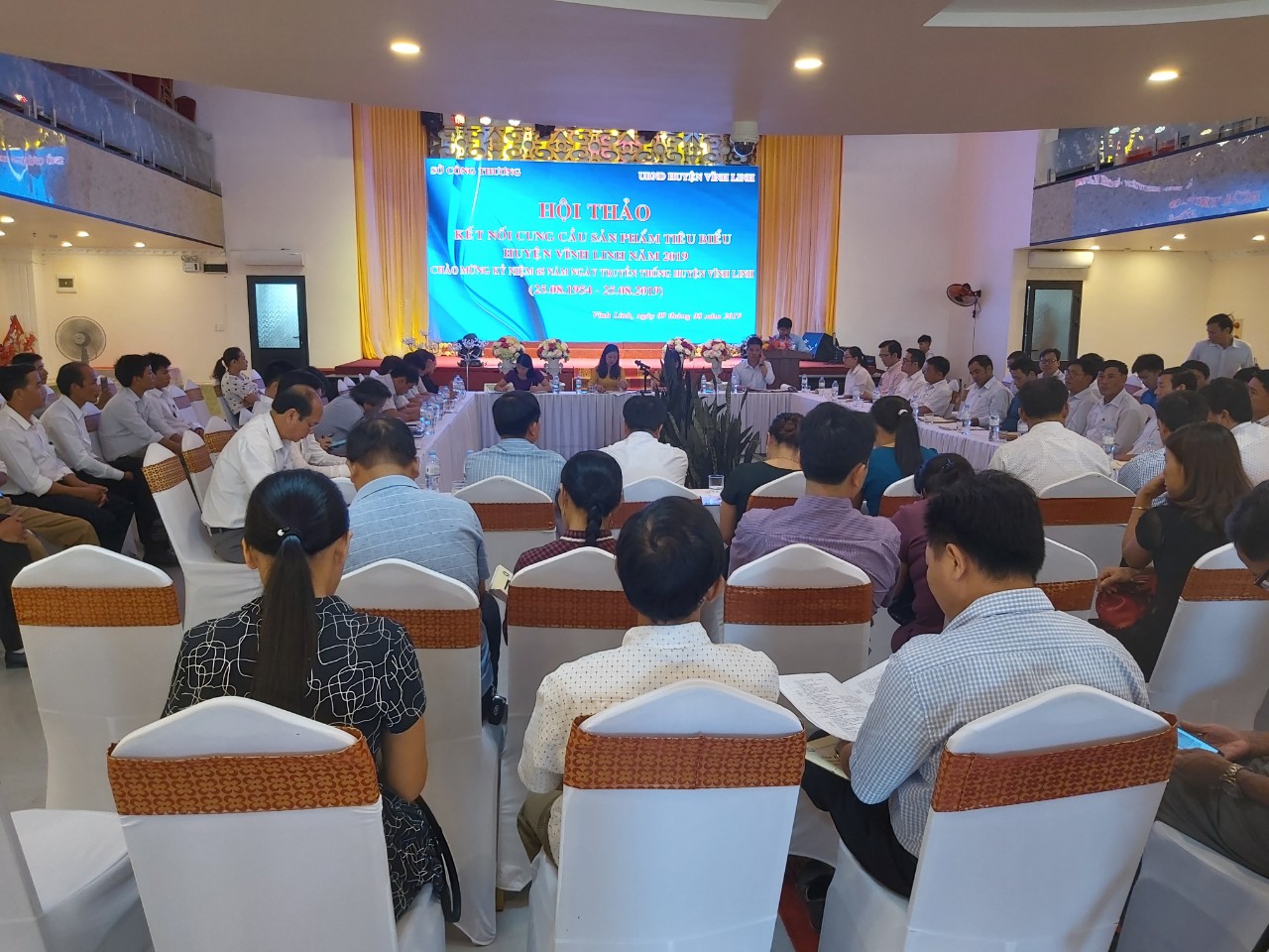 Hội thảo kết nối cung - cầu sản phẩm tiêu biểu huyện Vĩnh Linh năm 2019
