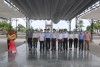Khối các Trung tâm, Ban quản lý thuộc Sở dâng hương, dâng hoa tri ân  các anh hùng liệt sỹ tại Nghĩa trang Liệt sỹ Quốc gia đường 9