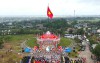Lễ thượng cờ thống nhất non sông ở Di tích Quốc gia đặc biệt Đôi bờ Hiền Lương - Bến Hải