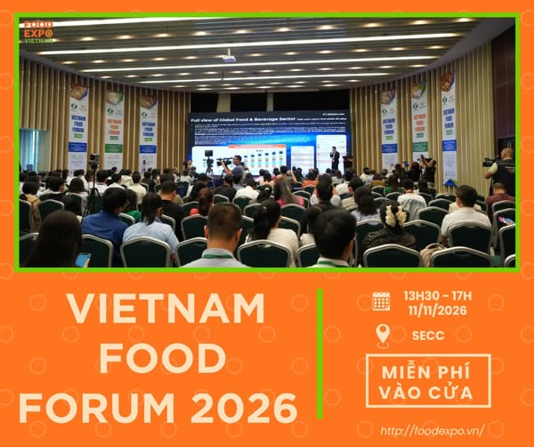 Mời doanh nghiệp tham dự Hội nghị quốc tế ngành Công nghiệp Thực phẩm Việt Nam 2026
