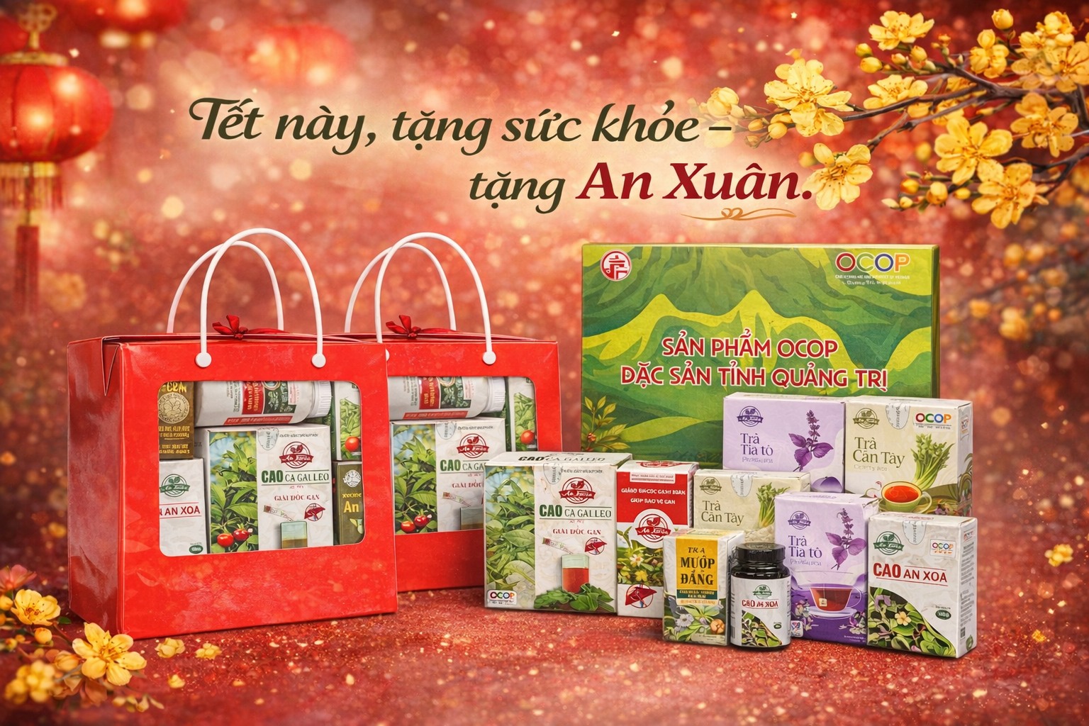Trà/Cao dược liệu An Xuân