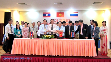 Hội nghị hợp tác 3 tỉnh Quảng Trị - Savannakhet - Mukdahan