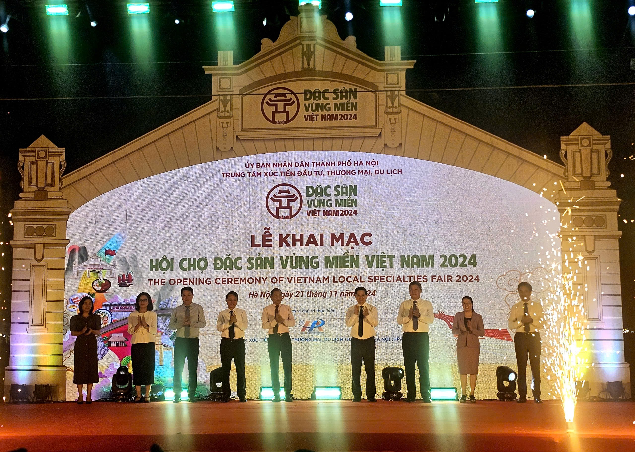 Khai mạc Hội chợ Đặc sản Vùng miền Việt Nam năm 2024